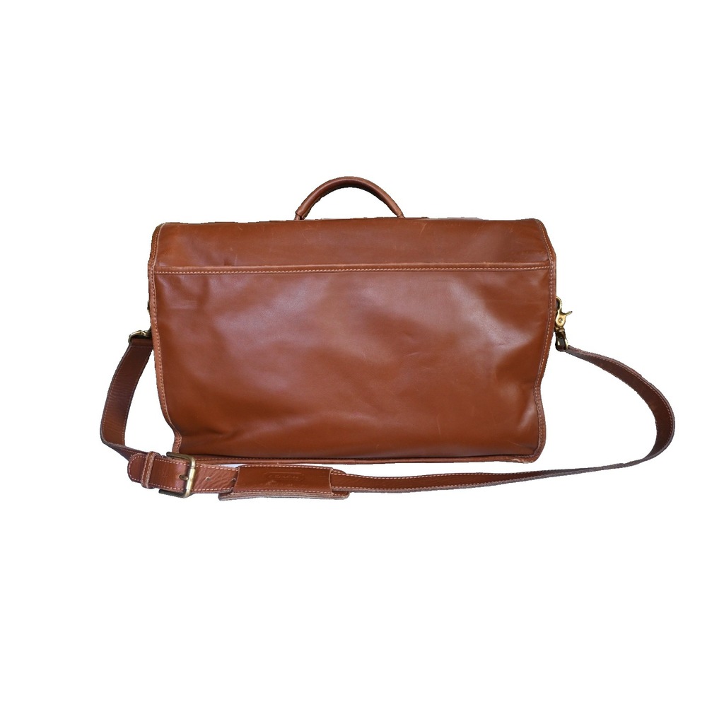 Vintage Coach 2005 Leather Briefcase Messenger Bag Brown 0502 USA - Picture 2 of 16